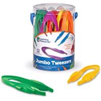 Los mejores  - Learning Resources LER1963 - Pinzas tamaño grande para psicomotricidad (12 unidades)